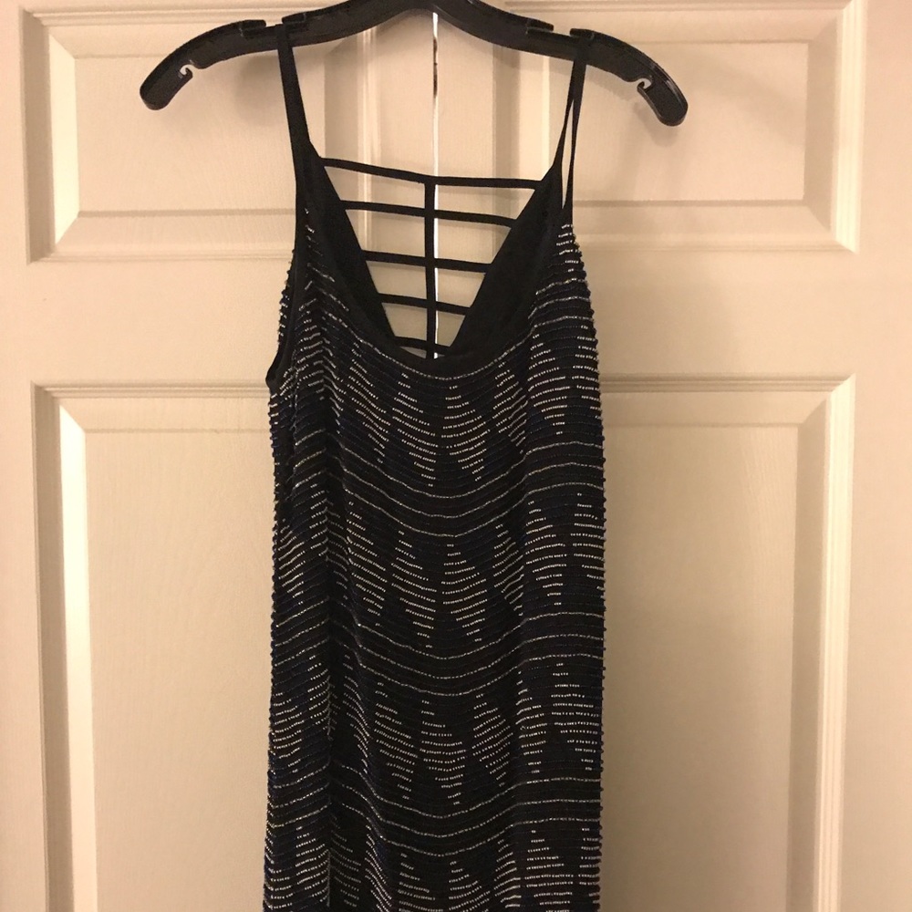 Beaded mini dress